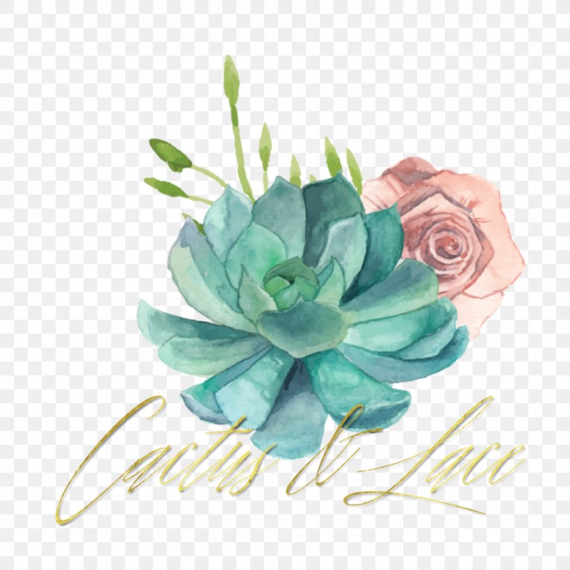 Succulent Plant Watercolor Painting, PNG, 900x900px, Succulent Plant, Artificial Flower, Color, Cut Flowers, Drawing Download Free