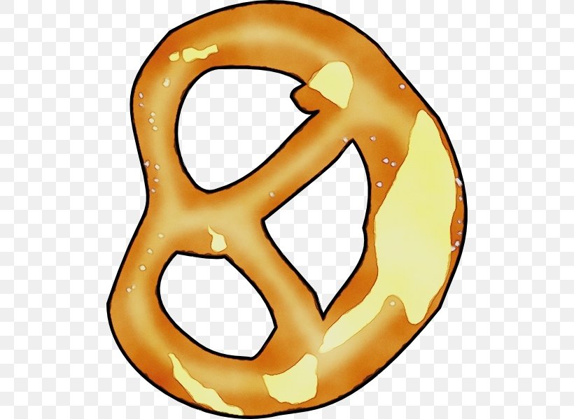 Transparency Pretzel Drawing Food, PNG, 516x599px, Watercolor, Drawing, Food, Orange, Paint Download Free