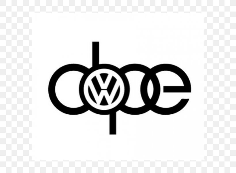Volkswagen Group Volkswagen Golf Decal Sticker, PNG, 600x600px, Volkswagen Group, Adhesive, Area, Audi A4, Black And White Download Free