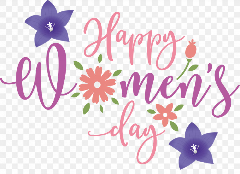 Womens Day, PNG, 3000x2183px, Womens Day, Floral Design, Logo Download Free