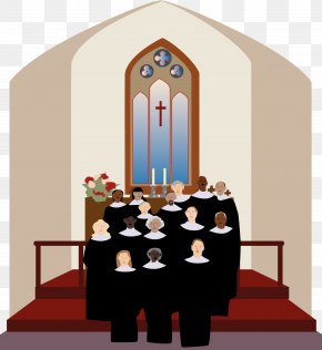 Church - Altar In The Catholic Church Sanctuary Clip Art PNG