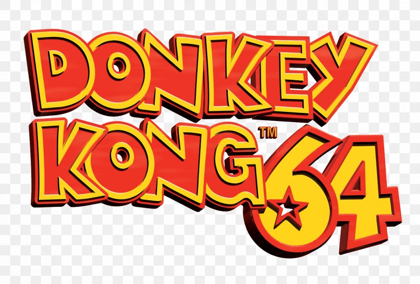 Donkey Kong 64 Donkey Kong Country Nintendo 64 Banjo-Kazooie Mario Kart 64, PNG, 1806x1225px, Donkey Kong 64, Area, Banjokazooie, Banner, Brand Download Free
