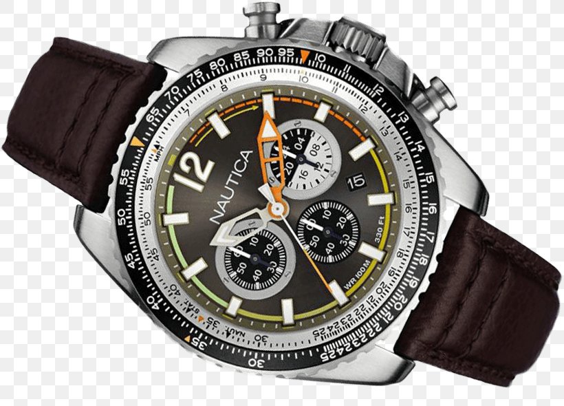 Watch Nautica Chronograph Brand Rolex, PNG, 820x590px, Watch, Brand, Chronograph, Clothing Accessories, Nautica Download Free