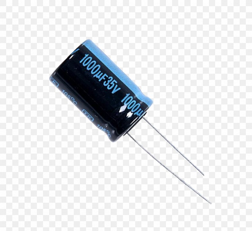 Capacitor Electronic Component Electronics Resistor Electronic Circuit, PNG, 1096x1006px, Capacitor, Circuit Component, Electrolytic Capacitor, Electronic Circuit, Electronic Component Download Free
