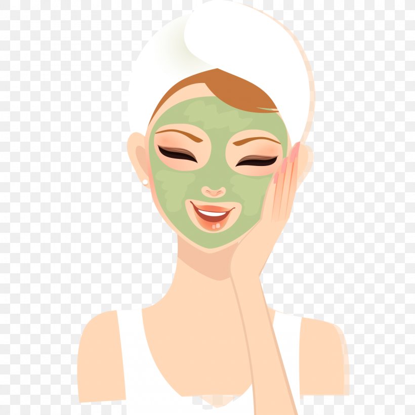 Cartoon Facial Cosmetology Woman, PNG, 1280x1280px, Cartoon, Art, Beauty, Bijin, Cheek Download Free