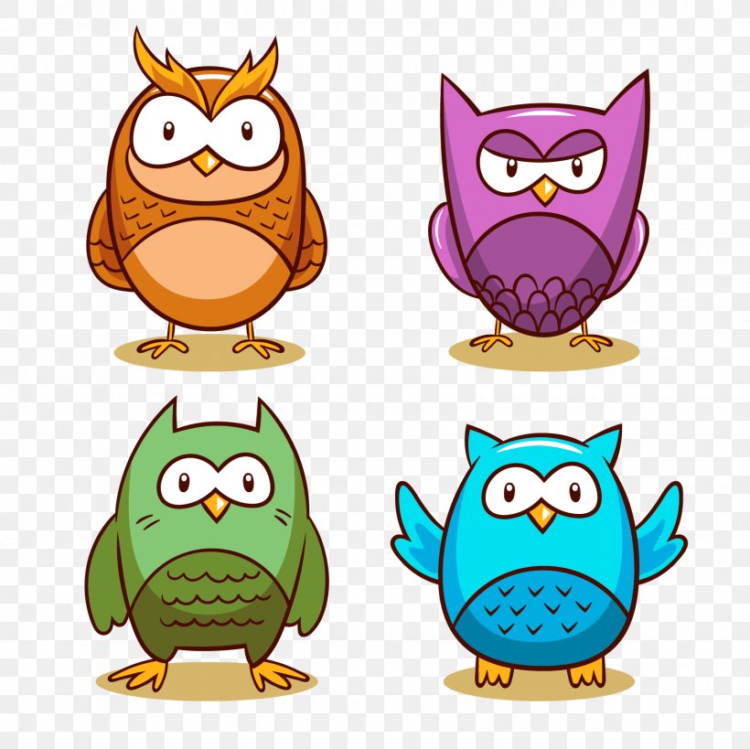 Owl Cartoon Drawing Illustration, PNG, 1600x1600px, Owl, Animation, Artwork, Beak, Bird Download Free
