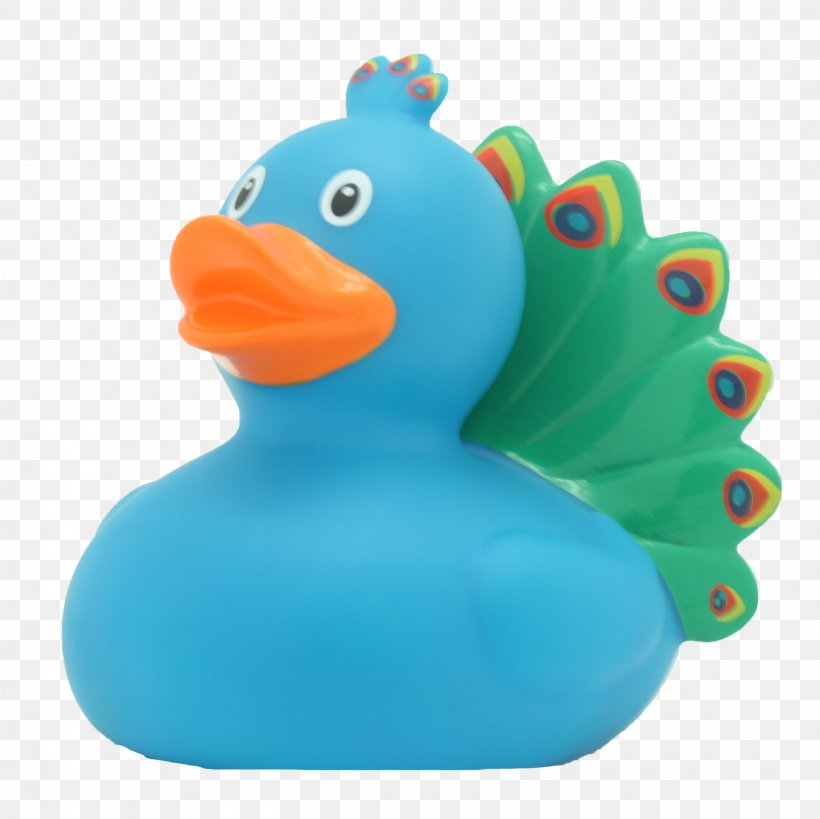 Rubber Duck Toy The Peacock Duck Baths, PNG, 2144x2143px, Duck, Amsterdam Duck Store, Bathing, Baths, Beak Download Free