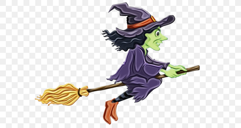 Witch, PNG, 600x436px, Watercolor, Cartoon, Humour, Line Art, Magic Download Free
