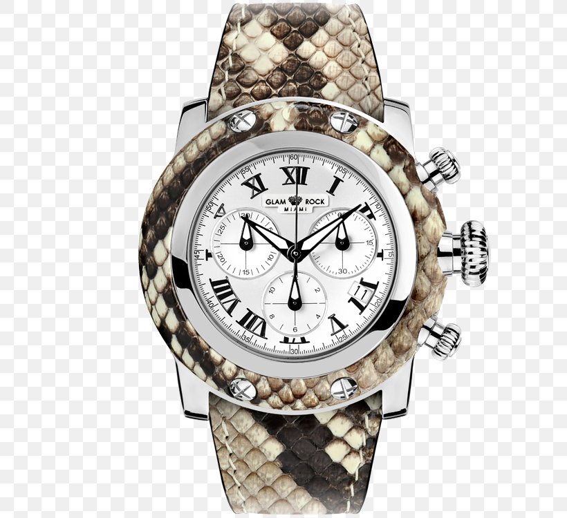 Watch Strap Leather Swiss Made, PNG, 750x750px, Watch, Brand, Chronograph, Clothing Accessories, Glam Rock Download Free