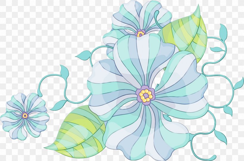 Aqua Clip Art Turquoise Plant Hawaiian Hibiscus, PNG, 1668x1099px, Watercolor, Aqua, Flower, Hawaiian Hibiscus, Paint Download Free