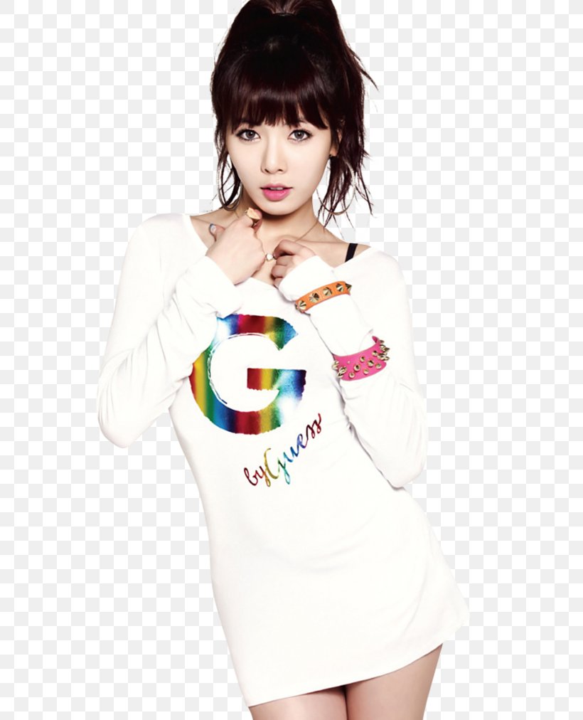 Hyuna 4Minute K-pop Female Volume Up, PNG, 790x1012px, Watercolor, Cartoon, Flower, Frame, Heart Download Free