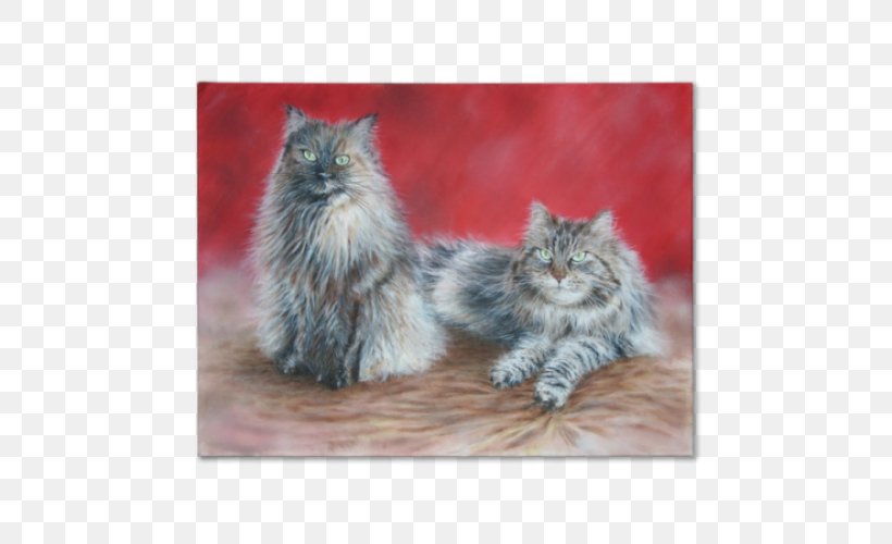 Maine Coon Persian Cat Asian Semi-longhair Siberian Cat Norwegian Forest Cat, PNG, 500x500px, Maine Coon, Art, Artist, Asian Semi Longhair, Asian Semilonghair Download Free