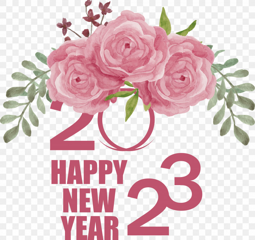 New Year Card, PNG, 5087x4804px, Greeting Card, Birthday, Floral Design, Flower, Flower Bouquet Download Free