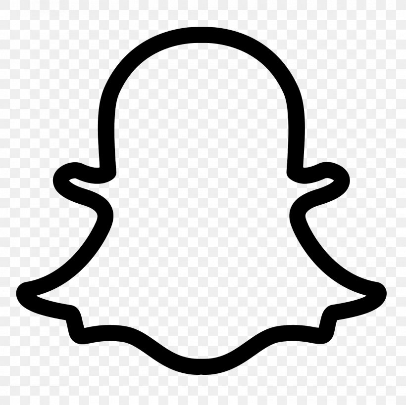 Social Media Logo Snapchat, PNG, 1600x1600px, Social Media, Black And White, Body Jewelry, Cdr, Logo Download Free
