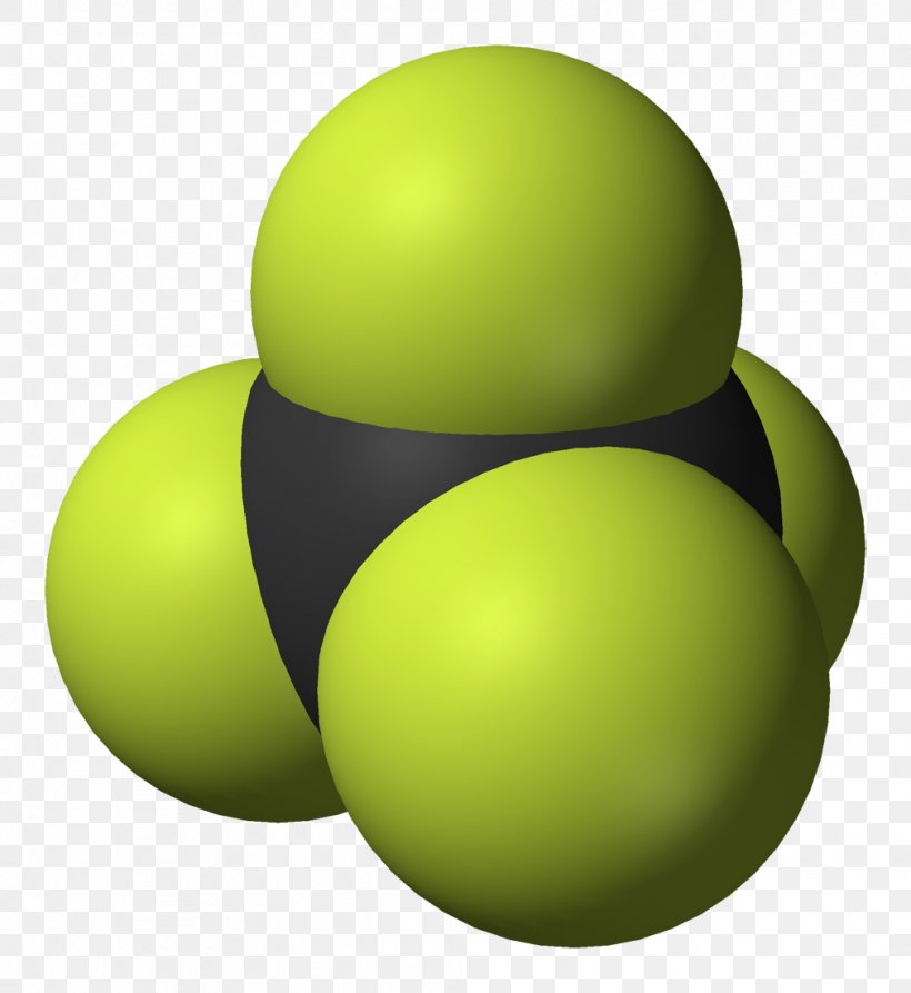 Tetrafluoromethane Space-filling Model Sphere Structural Formula Halon, PNG, 1010x1100px, Tetrafluoromethane, Ball, Chemical Formula, Chemistry, Fluorine Download Free