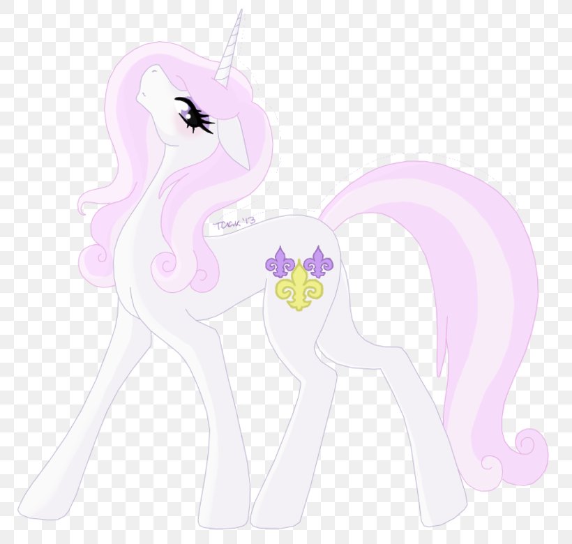 Free Fleur De Lis Images - Horse Pony Vertebrate Lilac Violet PNG