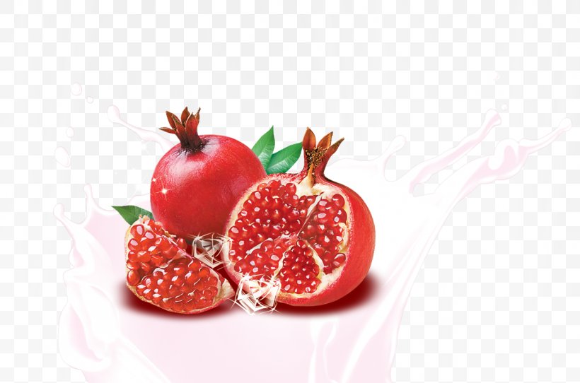 Pomegranate Juice Milk Strawberry, PNG, 1269x839px, Juice, Accessory Fruit, Auglis, Berry, Diet Food Download Free
