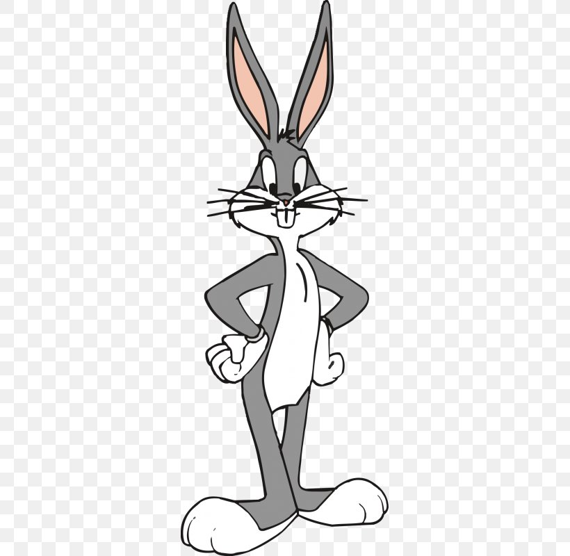 Bugs Bunny Drawing Daffy Duck Porky Pig Clip Art, PNG, 800x800px, Bugs Bunny, Animation, Art, Artwork, Black And White Download Free