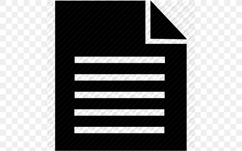 ICO Document Icon, PNG, 512x512px, Ico, Apple Icon Image Format, Black, Black And White, Brand Download Free