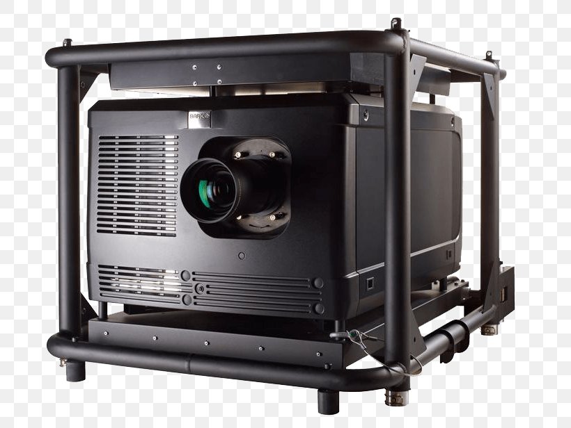 Multimedia Projectors Digital Light Processing Barco Movie Projector, PNG, 744x616px, 2k Resolution, 4k Resolution, Multimedia Projectors, Barco, Christie Download Free