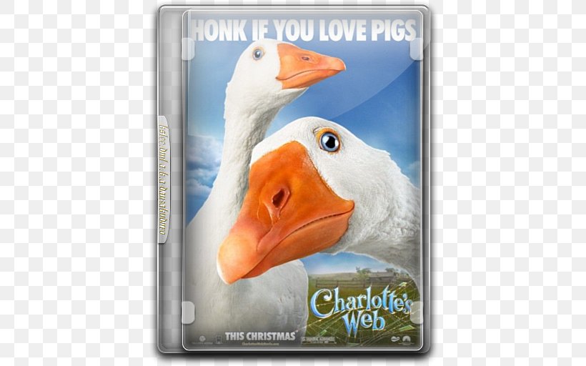 Charlotte's Web Charlotte A. Cavatica Film YouTube Actor, PNG, 512x512px, Charlotte A Cavatica, Actor, Advertising, Beak, Bird Download Free