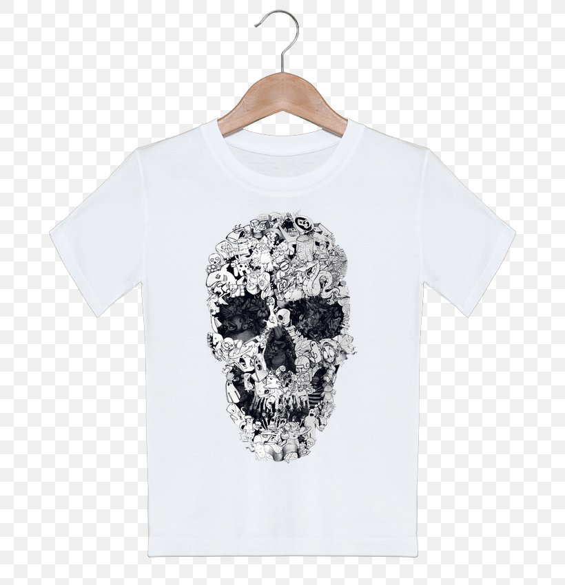 Skull Calavera Doodle Printing, PNG, 690x850px, Skull, Art, Bone, Brand, Calavera Download Free