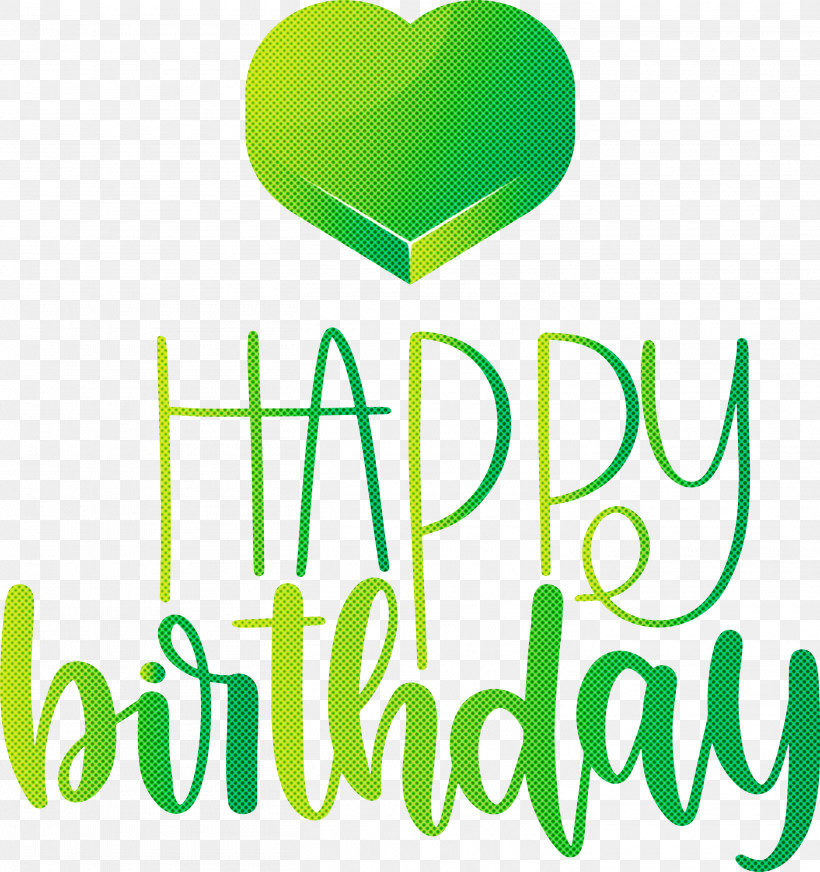 Happy Birthday, PNG, 2820x3000px, Happy Birthday, Geometry, Green, Line, Logo Download Free