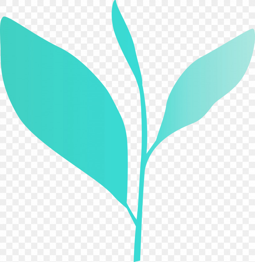 Leaf Green Plant Turquoise Flower, PNG, 2919x3000px, Tea Leaves, Eucalyptus, Flower, Green, Leaf Download Free