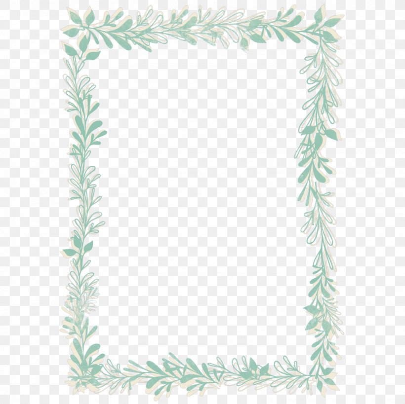 Picture Frames Watercolor Painting, PNG, 1600x1600px, Picture Frames, Border, Branch, Color, Conifer Download Free