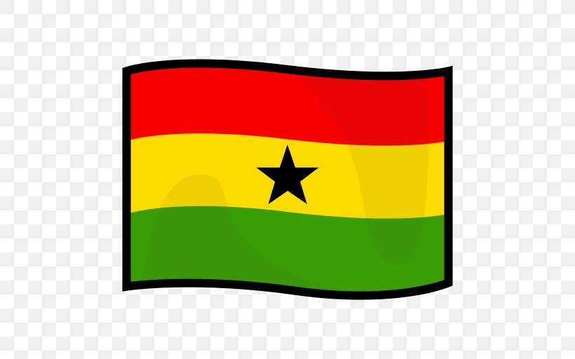 Flag Of Ghana Flag Of Ghana Emoji Flag Patch, PNG, 512x512px, Ghana, African Waxprints, Area, Emoji, Emojipedia Download Free