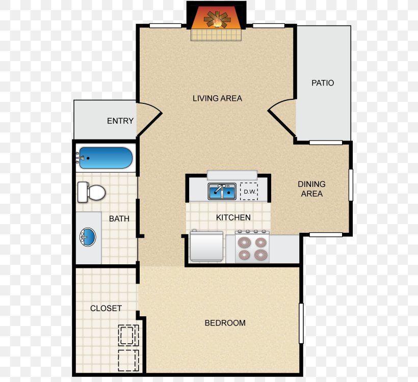 Floor Plan Westmount At Summer Cove Apartment Homes, PNG, 750x750px, Floor Plan, Accessibility, Air Conditioning, Apartment, Area Download Free
