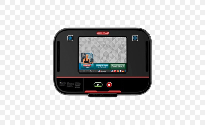 Treadmill Fitness Centre Star Trac Suspension Training Touchscreen, PNG, 500x500px, Treadmill, Aerobic Exercise, Display Device, Electronic Device, Electronics Download Free