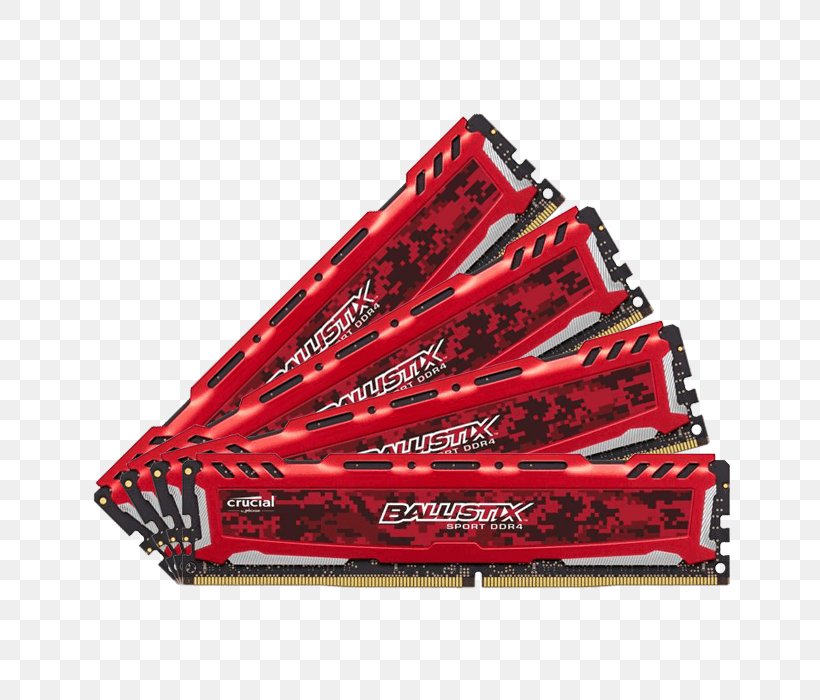 Ballistix Sport LT DDR4 BLS DIMM DDR4 SDRAM CRUCIAL DDR4, PNG, 700x700px, Dimm, Baseball Equipment, Computer Data Storage, Computer Memory, Ddr3 Sdram Download Free