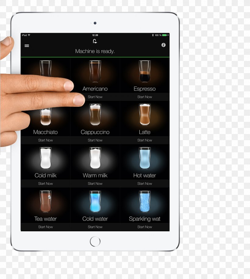 Coffee IPad 3 Cappuccino Mobile Phones Drink, PNG, 926x1035px, Coffee, Brewed Coffee, Cappuccino, Coffeemaker, Communication Device Download Free