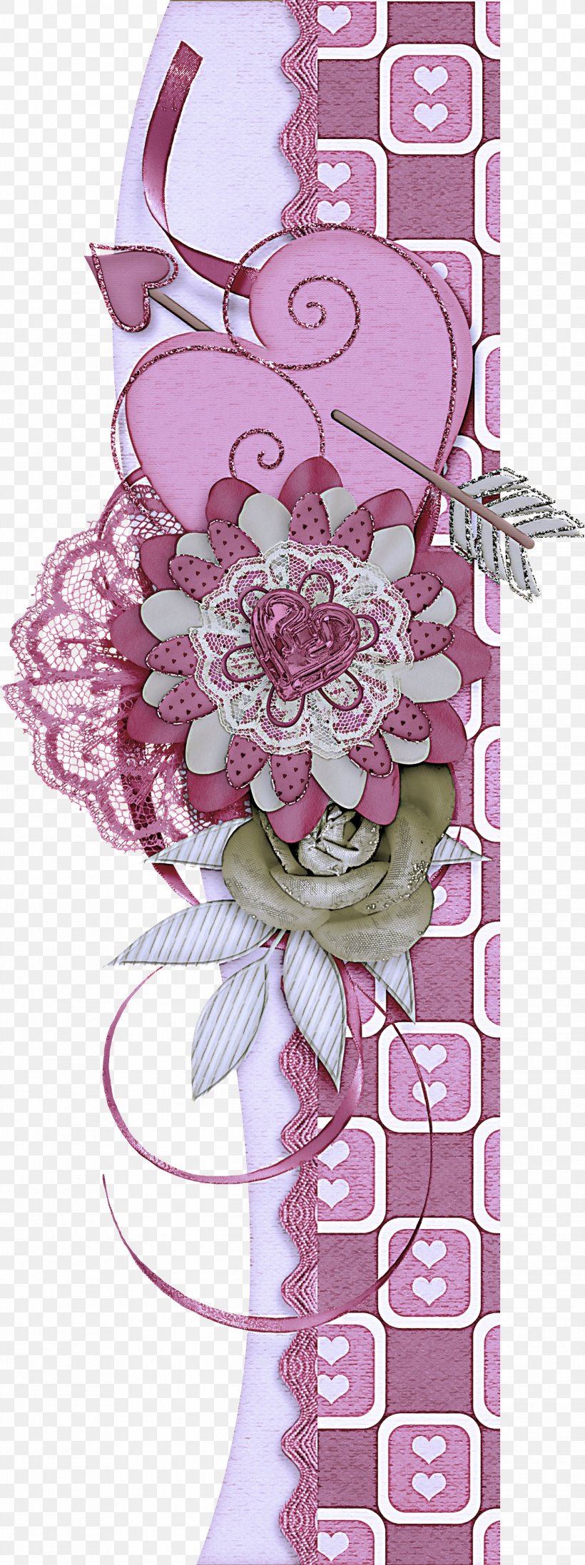 Pink Cut Flowers Flower Plant Petal, PNG, 1345x3600px, Pink, Cut Flowers, Drawing, Flower, Magenta Download Free