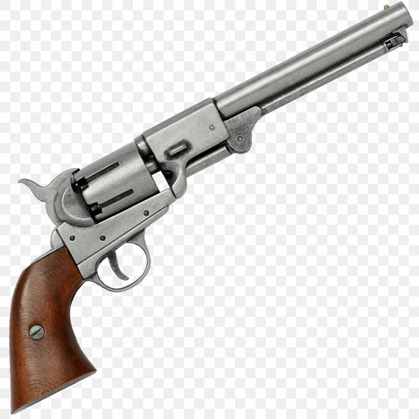 Revolver American Civil War Firearm Trigger Remington Model 1858, PNG, 1000x1000px, Revolver, Air Gun, American Civil War, Colt 1851 Navy Revolver, Colt Army Model 1860 Download Free