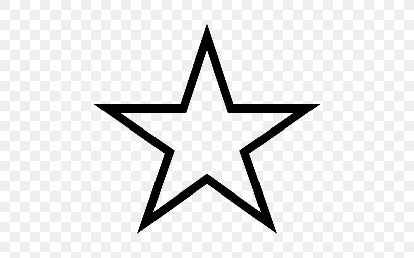 Star United States Paraveterinary Worker Organization, PNG, 512x512px, Star, Area, Black And White, Film, Fivepointed Star Download Free