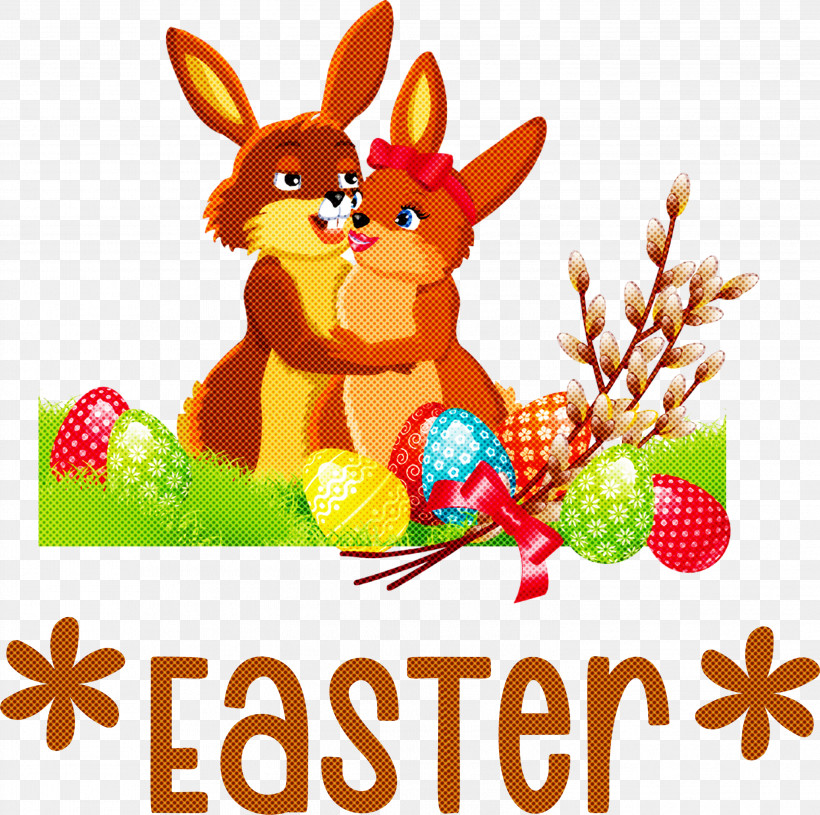 Easter Bunny Easter Day, PNG, 2999x2984px, Easter Bunny, Animation, Cartoon, Drawing, Easter Day Download Free