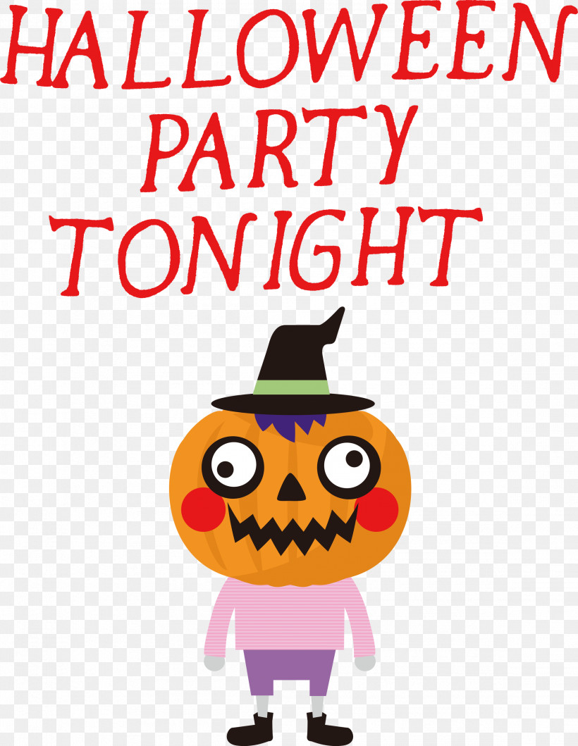 Halloween Halloween Party Tonight, PNG, 2321x2999px, Halloween, Cartoon, Geometry, Happiness, Line Download Free
