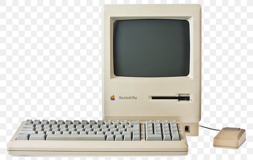 Macintosh Plus MacBook Pro Apple Computer, PNG, 800x519px, Macintosh Plus, Apple, Computer, Computer Monitor Accessory, Electronic Device Download Free