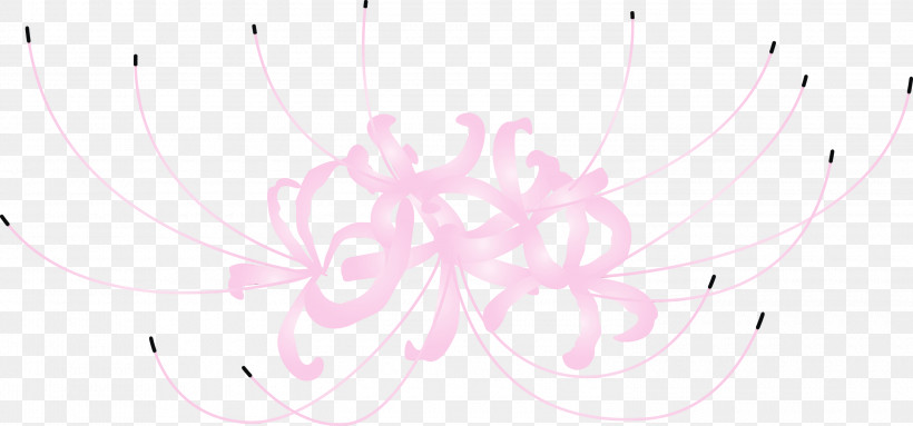 Pink White Line Font Pattern, PNG, 3000x1404px, Hurricane Lily, Flower, Line, Ornament, Paint Download Free