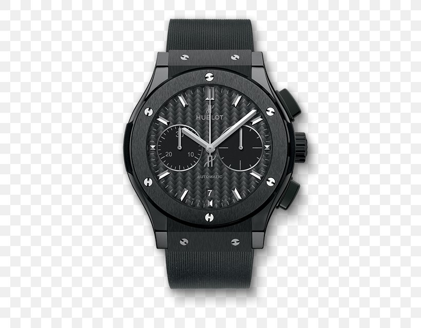 Automatic Watch Hublot Classic Fusion Chronograph, PNG, 505x640px, Watch, Automatic Watch, Black, Bracelet, Brand Download Free