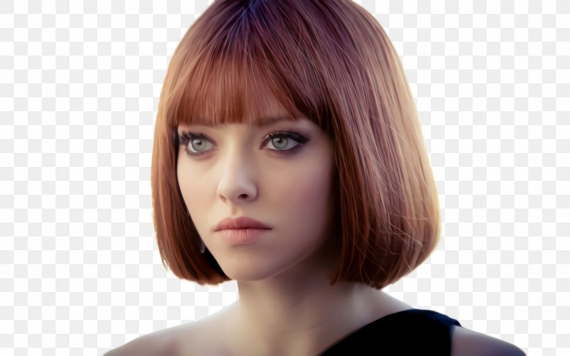 Face Cartoon, PNG, 2528x1580px, Amanda Seyfried, Actor, Actress, Asymmetric Cut, Bangs Download Free