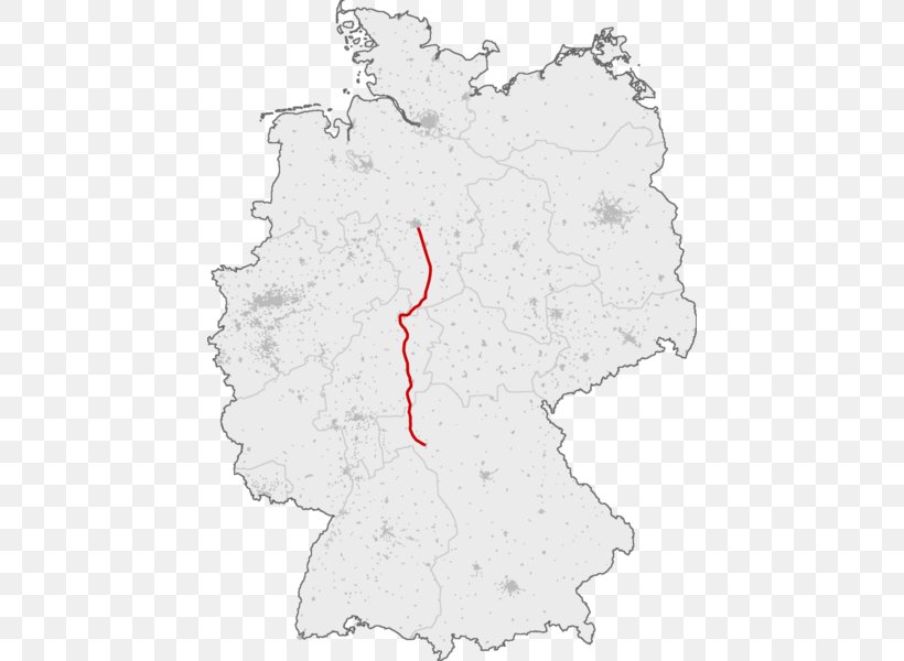 Hanover–Würzburg High-speed Railway Bundesautobahn 6 Rail Transport, PNG, 444x600px, Hanover, Area, Black And White, Bundesautobahn 6, Germany Download Free