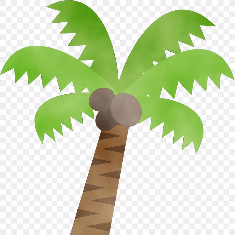 Palm Trees, PNG, 1877x1877px, Watercolor, Arecales, Auto Part, Coconut, Emoji Download Free