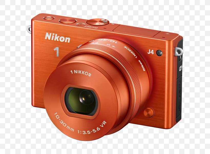 Nikon 1 J4 Nikon 1 S2 Mirrorless Interchangeable-lens Camera, PNG, 800x600px, Nikon, Camera, Camera Accessory, Camera Lens, Cameras Optics Download Free