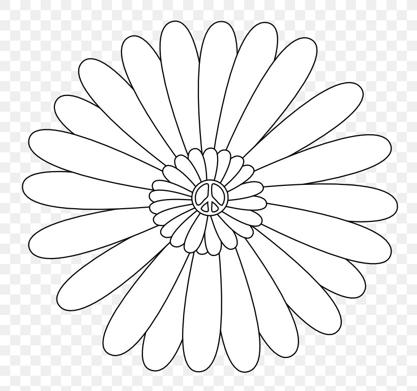 Pop Art Line Art, PNG, 777x770px, Art, Area, Black And White, Cut Flowers, Deviantart Download Free