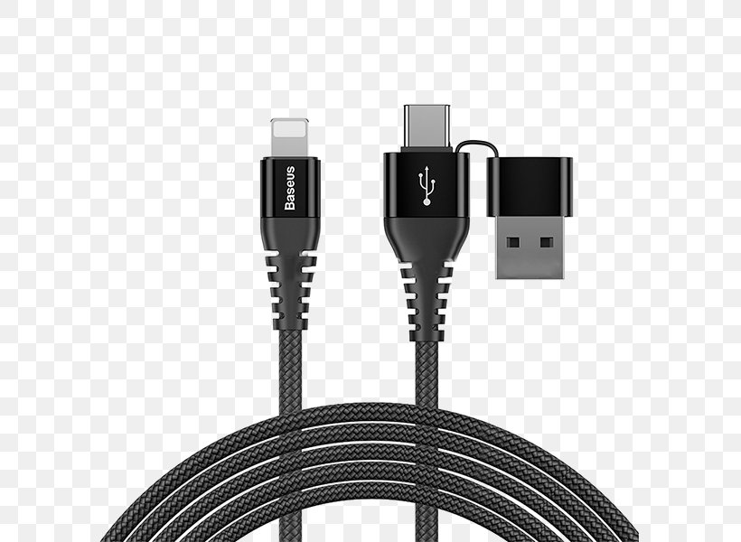 Battery Charger USB Electrical Cable Lightning Data Cable, PNG, 600x600px, Battery Charger, Ac Adapter, Adapter, Cable, Data Download Free