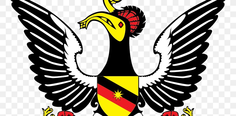 Coat Of Arms Of Sarawak Brunei Coat Of Arms Of Malaysia, PNG, 772x406px, Sarawak, Artwork, Beak, Brunei, Coat Of Arms Download Free