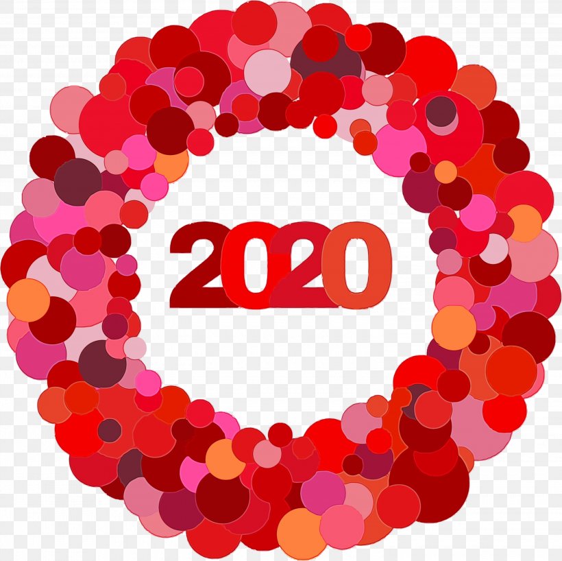 Red Pink Heart Circle Material Property, PNG, 3000x2993px, 2020, Happy New Year 2020, Heart, Love, Magenta Download Free